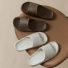 mode femmes pantoufles plat léger eva maison salle de bain pantoufles confort massage couple intérieur diapositives chaussures de douche femmes chaussures