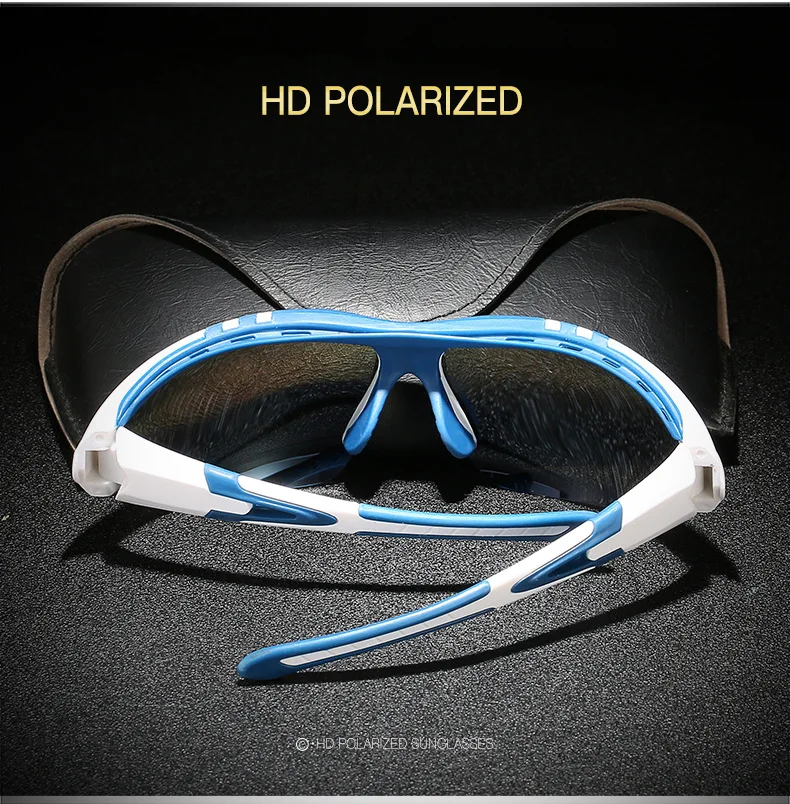 lunettes de soleil hommes femmes sport lunettes de soleil polarisées lunettes lunettes de cyclisme sports de plein air lunettes de soleil moto course pêche