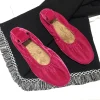 chaussures plates simples et confortables pour femmes, fourrure de lapin en cachemire, peau douce, chaussures de grand mère, nouveau style, automne et hiver