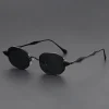 lunettes de soleil étroites pour hommes mode rectangle pour femmes lunettes décoratives en métal à la mode marque de luxe lunettes de soleil classiques nouveau 2025