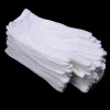 12 paires de gants en coton blanc pour les mains sèches, gants de travail hydratants pour l'inspection de l'eczéma, gants en tissu lavables et extensibles