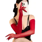 Gants de fête élégants pour femmes, brillants à l&rsquo;huile, élastiques, transparents, à cinq doigts, protection solaire, pour sécher la mariage, Allure, nouvelle collection