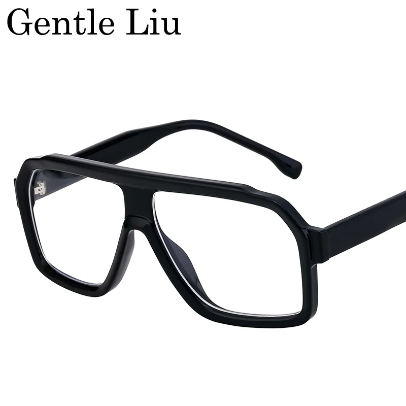 Lunettes de soleil carrées surdimensionnées pour hommes et femmes, grande monture, marque de luxe, bouclier Vintage, nuances de conduite en plein air, UV400, 2025