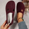 mocassins plats à bout rond pour femmes, chaussures plates peu profondes et confortables, baskets lolita, nouvelle collection printemps automne 2024