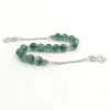 Tasbih – bracelets turcs en Jade vert, pierres précieuses naturelles, accessoire cadeau Eid Ramadan misbaha