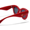 lunettes de soleil sweet chic cat eye 2025 nouveau pc uni fête vacances luxe cadeau femme Écrin rouge