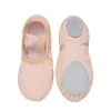 Ballerines en toile à semelle souple pour filles, pantoufles de danse de ballet pour enfants, ballerines d&rsquo;entraînement, chaussures de danse pour femmes