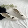femmes rétro ballet chaussures plates automne mode anti dérapant en plein air chaussures décontractées femme mary jane chaussures plates élégant banquet zapatos mujer