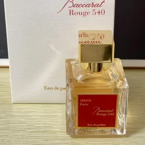 70 ml 3.4 Oz qualité marque Rouge Parfum pour hommes femmes De Parfum Spray Floral fruité Parfum Intense longue durée Parfum