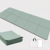 Tapis de Yoga pliable, Portable, épais, pour Fitness, Pilates et exercices au sol, tapis de sieste Double face antidérapant