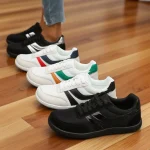 Chaussures plates simples et à la mode à pieds larges pour hommes et femmes, chaussures décontractées, chaussures de sport résistantes à l&rsquo;usure d&rsquo;été 2025, Skateboard