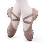 Chaussures de ballet en toile pour femmes et filles, plates et extensibles, en tissu, pour adultes et enfants DS117
