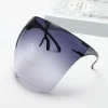 lunettes de soleil intégrales masque femmes hommes lunettes de protection lunettes lunettes lentille sphérique couverte anti pulvérisation lunettes de soleil de cyclisme