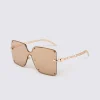respzed lunettes de soleil carrées vintage sans monture pour hommes et femmes, lunettes de soleil uv400, lunettes de luxe, design de marque, nuances féminines, mode