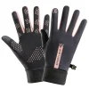 gants d'hiver pour femmes, doublés en polaire, coupe vent, résistants au froid, chauds, compatibles avec écran tactile, antidérapants, pour la conduite, l'équitation de motos, l'extérieur, gants pour hommes