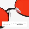 lunettes de soleil rondes steampunk pour hommes et femmes, lunettes rétro, modèles européens et jeunesse, nouvelle mode, tendance