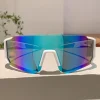 respzed lunettes de soleil de cyclisme en plein air pour hommes et femmes, lunettes de soleil vintage, punk, ski, coupe vent, marque de luxe, designer