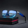 4 pièces mode vintage modèle carré lunettes de soleil hommes femmes pêche conduite homme marque de luxe concepteur lunettes de soleil uv400 lunettes ﻿