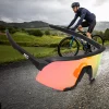 100 lunettes de soleil de cyclisme uv400 tr90 lunettes de vélo de sport vtt vtt pêche randonnée équitation lunettes pour hommes femmes sport