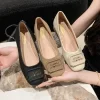 femme appartements talon bas élégant dernières chaussures décontractées pour les femmes 2025 tendance chaude offre à la mode chic point un sans lacet liquidation pas cher