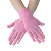 gants d'été en satin pour femmes, protection solaire, fins, couleur unie, pour spectacle de cérémonie, danse, gants de conduite respirants