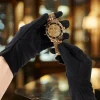Gants à bijoux noirs doux à la mode pour étiquette bijoux appréciation qualité inspection unisexe gants de Protection du travail