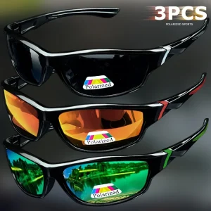 1/3 pièces Vintage Sport lunettes de soleil hommes femmes pêche course cyclisme alpinisme Sport homme lunettes de soleil Anti-éblouissement UV400