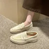 chaussures de marche décontractées en daim pour femmes, mocassins paresseux à enfiler, mules confortables, chaussures de conduite, extérieur, mode, nouveau, 2024