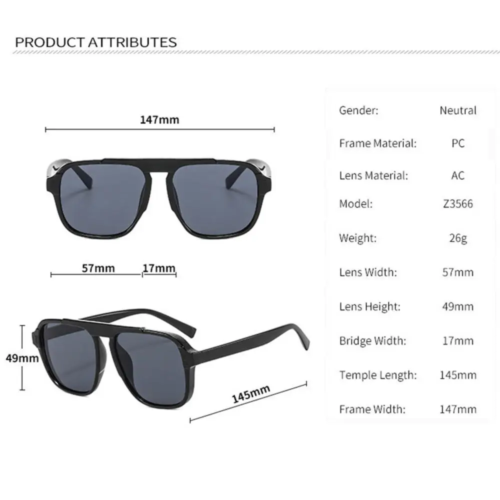 Hommes lunettes de soleil à monture surdimensionnée classique grand cadre lunettes de Sport 2025 Vintage marque Design nuances UV400 lunettes lunettes à la mode