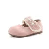 enfants chaussures plates bout rond doux enfants maryjanes style coréen semelle souple 2025 automne nouvelles filles princesse chaussures décontracté antidérapant
