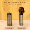 bakhoor brûleur d'encens électrique 2 en 1, diffuseur d'arômes pour cheveux, peigne d'arabie saoudite, appareil de désodorisant domestique, 2000mah