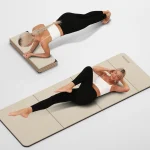 Tapis de Yoga pliable, matériau POE écologique Extra épais, tapis de Fitness au Design antidérapant, tapis d&rsquo;entraînement polyvalents