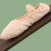 pantoufles ballet danse chaussures plates souples semelle souple toile yoga chaussures plates pour enfants chaussures filles chaussures de danse filles chaussures de ballet