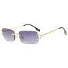 2024 lunettes de soleil en métal vintage cadre carré femmes lunettes de soleil hommes marque de luxe design lunettes de soleil femmes miroir gafas de sol uv400