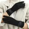 gants d'hiver élégants pour femmes – gants chauds et élégants, accessoires pour dames, adaptés au shopping et aux activités de plein air