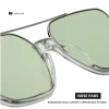 lunettes de soleil vintage pour hommes et femmes, à la mode, carillons, design de marque populaire, uv400