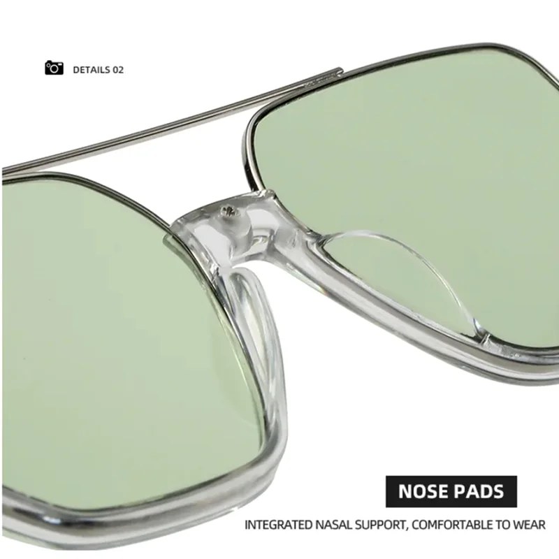 lunettes de soleil vintage pour hommes et femmes, à la mode, carillons, design de marque populaire, uv400