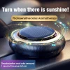 nouveau haute qualité énergie solaire rotatif aromathérapie voiture désodorisant parfum parfum arôme diffuseur décoration accessoires