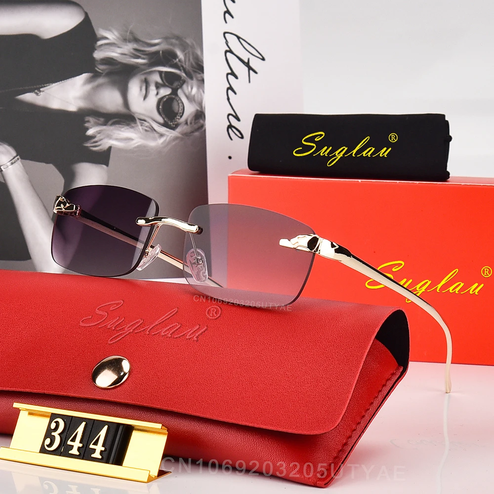 Suglau-Lunettes de soleil carrées dégradées vintage classiques pour hommes et femmes, lunettes de soleil de sport, marque de luxe, conduite, plein air, nouveau