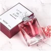 ruban de haute qualité parfum femme parfum floral parfum intense 50ml parfum de marque premium 75ml, emballage rouge élégant femme
