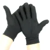 gants noirs 100% coton, 6 paires, derdonologiques, hydratants, eczégyptide nuit