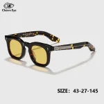 Nouvelles lunettes de soleil hommes SDEVAUX marque de luxe acétate carré haute qualité conduite en plein air UV400 femmes mode lunettes de soleil de protection