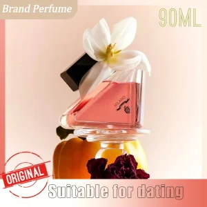 Parfum de marque de luxe 90ML avec notes orientales florales, parfum doux et naturel, durable, adapté à un usage quotidien