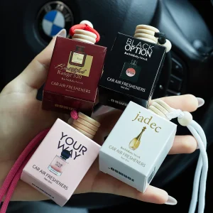 Parfum Parfum de voiture, un parfum de voiture utilisé pour les accessoires d&rsquo;intérieur de voiture, un désodorisant de voiture à long terme, garde charmante et fraîche