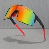 lunettes de soleil de sport enveloppantes pour femmes et hommes, grandes lunettes de soleil une pièce pour cyclisme, pêche, ski, mode uv400