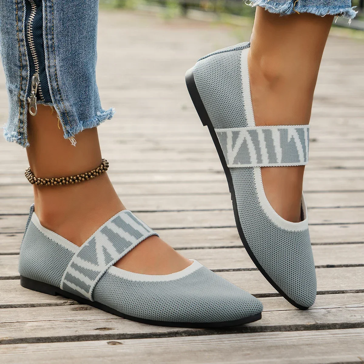 Chaussures plates pour femmes, mocassins de styliste, confortables, coordonnantes, 03/Casual, baskets basses, nouvelle collection été