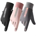 Gants d&rsquo;hiver pour femmes, cyclisme, vélo, polaire thermique, résistance au froid, vent, étanche, chaud, course en plein air, ski, mitaines