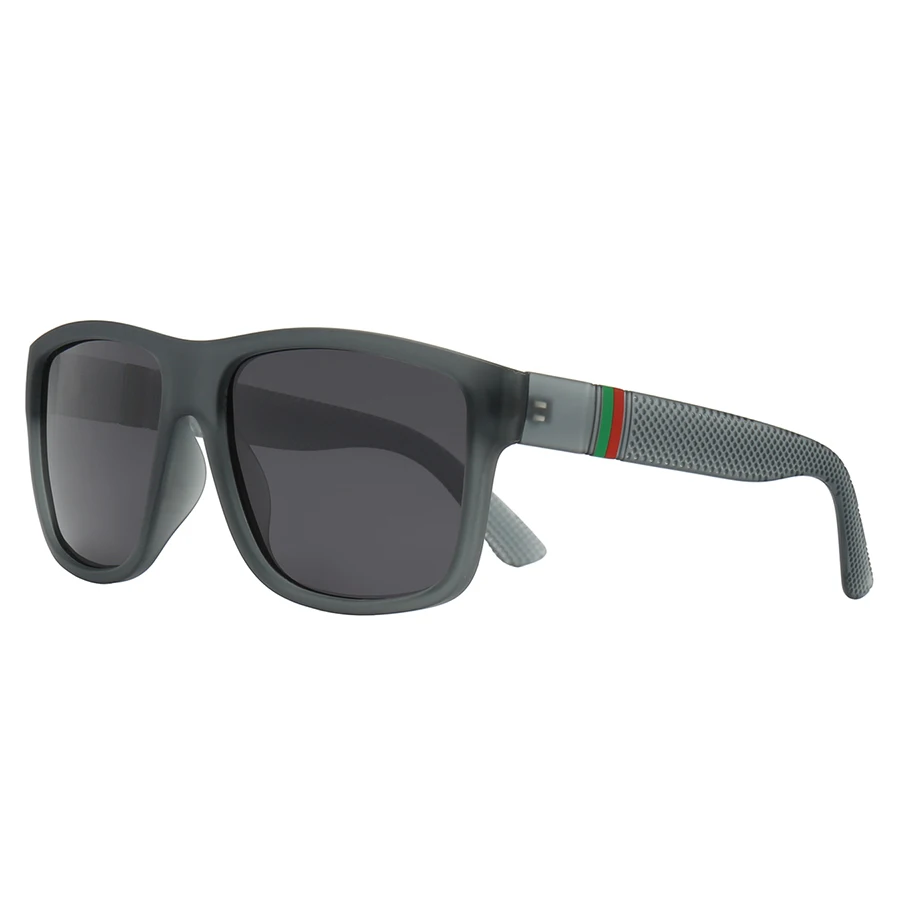 Mode Vintage classique rayure lunettes de soleil hommes femmes conduite pêche homme marque de luxe concepteur lunettes de soleil rétro UV400 lunettes
