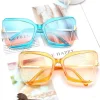 lunettes de soleil surdimensionnées femmes 2025 lunettes de haute qualité femmes lunettes vintage femmes/hommes marque de luxe oculos de sol gafas