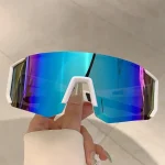 Respzed-Lunettes de soleil de cyclisme en plein air pour hommes et femmes, Lunettes de soleil vintage, Punk, Ski, Coupe-vent, Marque de luxe, Designer